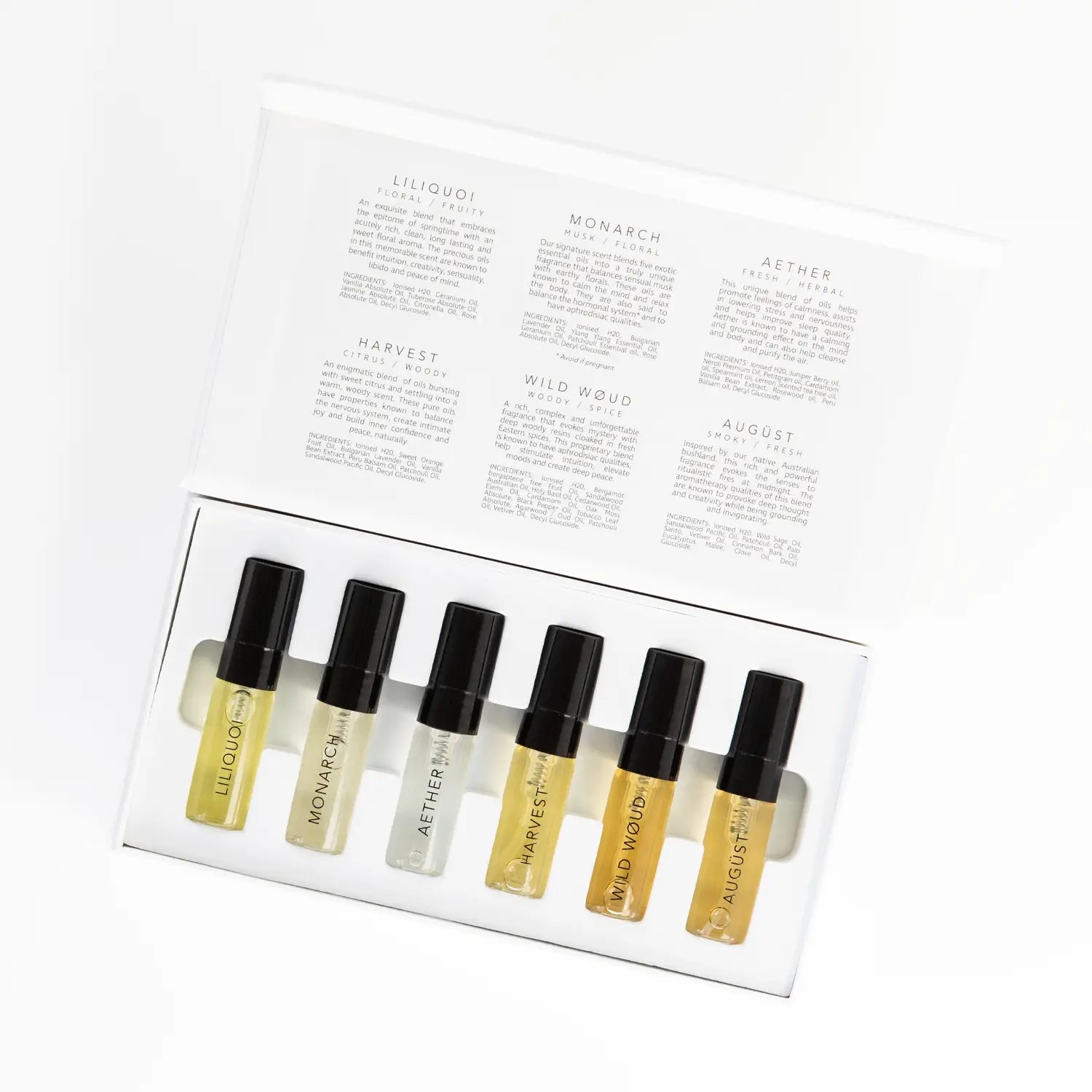 Mini Eau de Parfum Collection – 100% Natural